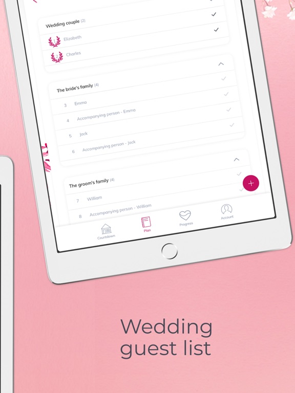 Screenshot #5 pour App Wedding planner, countdown