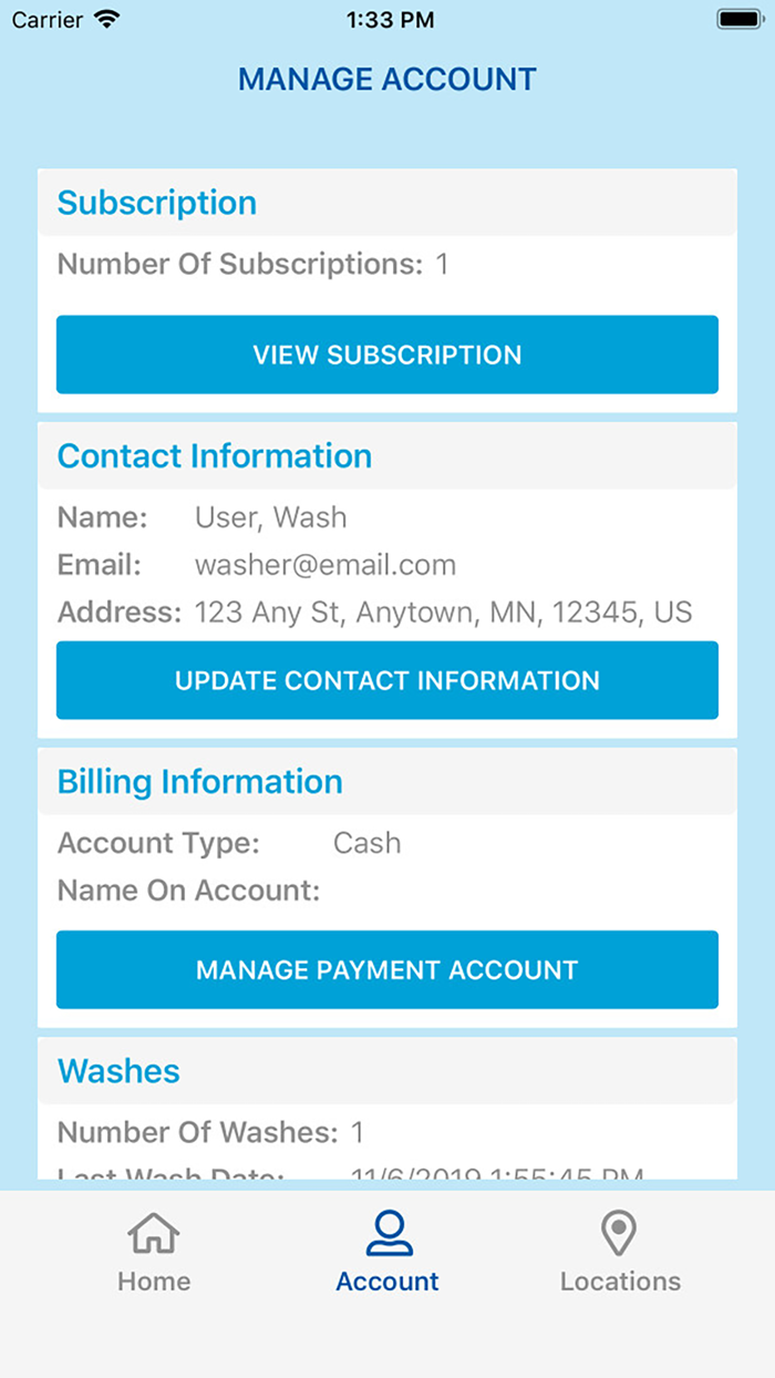 Holiday Car Wash Club