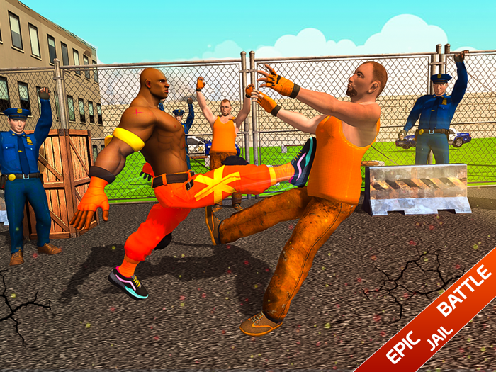 Prison Karate ring Bodybuilder