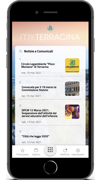 MyTerracina Screenshot