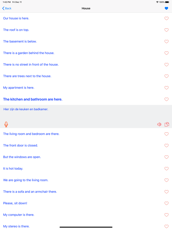 Screenshot #6 pour Learn Dutch Offline Travel