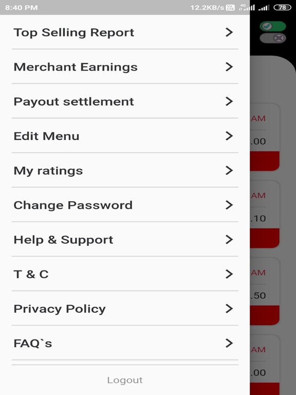 Screenshot #6 pour Flyer Eats - RESTAURANT APP