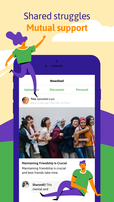 Happy - friendship & community Screenshot