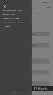pilot oilfield logistics iphone screenshot 3
