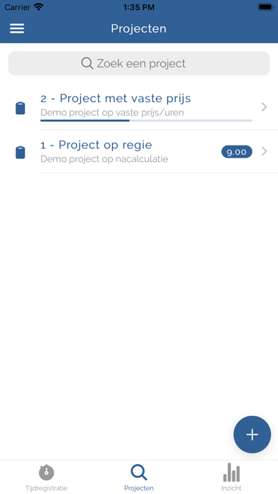 Screenshot #2 pour Tijdregistratie App - Tr-app