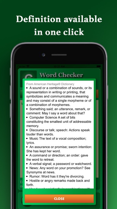 Screenshot #3 pour WordWise Validator: word judge