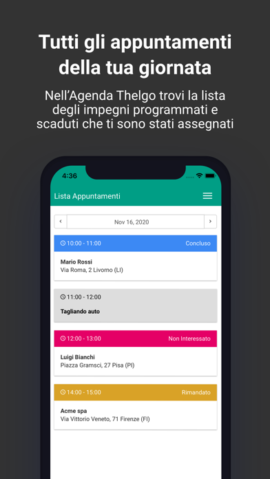 Screenshot #3 pour Agenda Thelgo