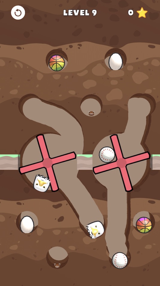 #3. Dig To Match (iOS) Podle: RedLine Games