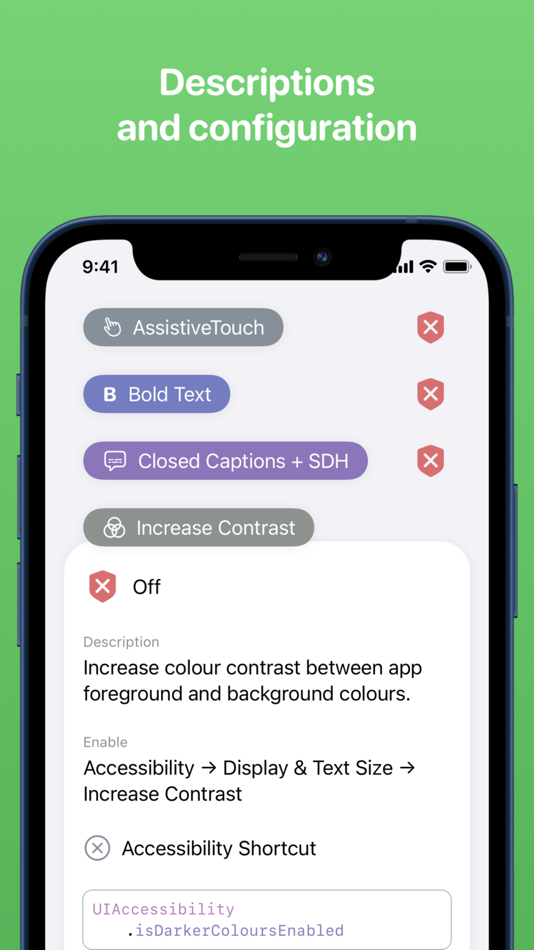 #2. Accessibility Inspector (iOS) Podle: George Garside