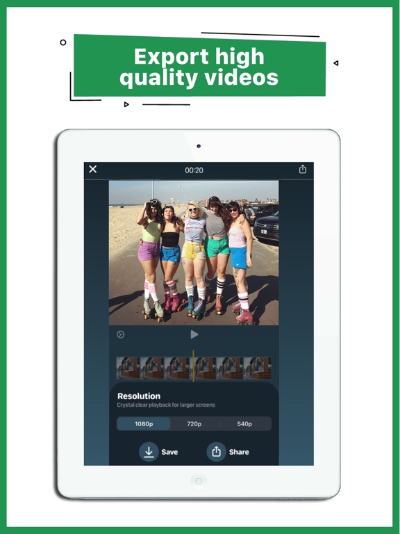 Background Music Video Maker iPad screenshot 4 - Entertainment app