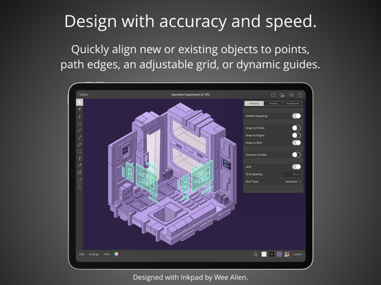 Inkpad - Graphic Design iPad app afbeelding 2