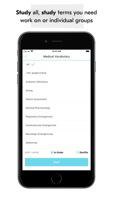 Medical Vocabulary Flashcards Screenshot