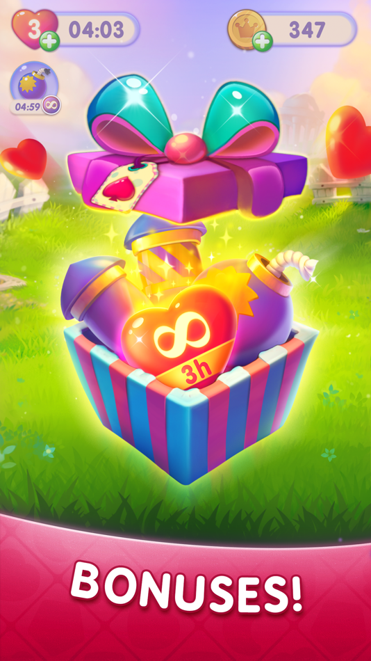 #5. WonderMatch Alice match three (iOS) 由: Alice Games FZE