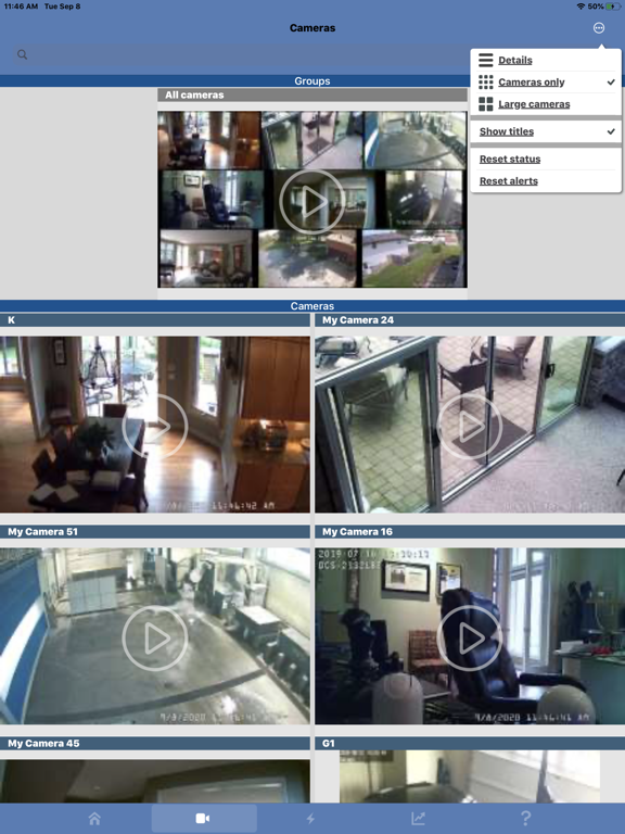 Blue Iris iPad app afbeelding 4