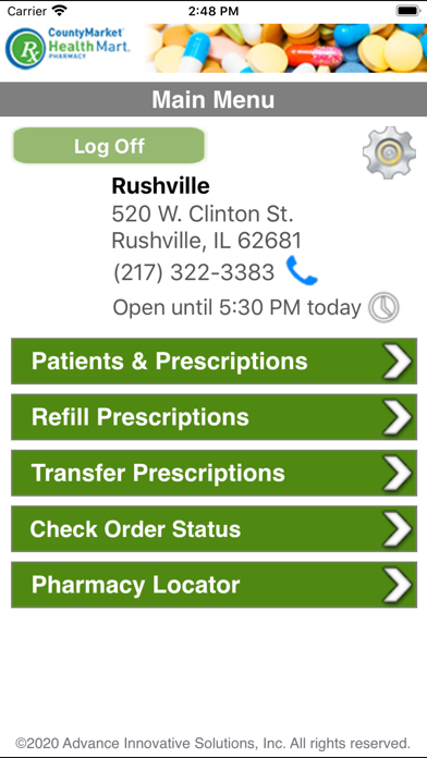 County Market Pharmacy Screenshot