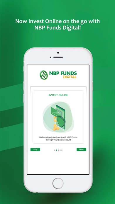 NBP Funds Digital Screenshot