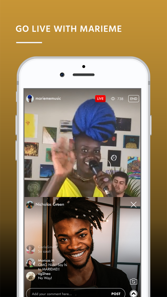 #3. Marieme - Official App (iOS) 由: MySeat.com Media Inc.
