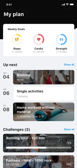 Game screenshot Digifit personal training mod apk