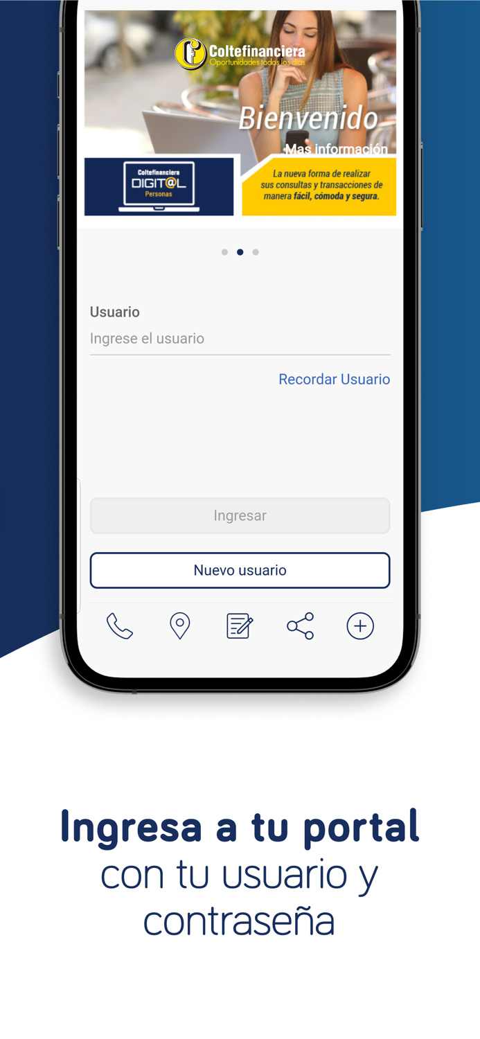 Coltefinanciera App Personas