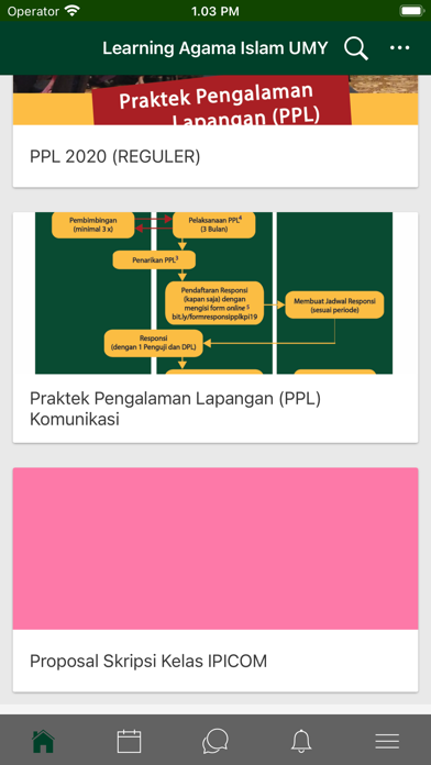 MyKlass Agama Islam UMY Screenshot