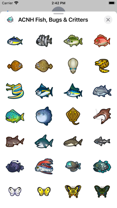 ACNH Fish, Bugs & Critters Screenshot