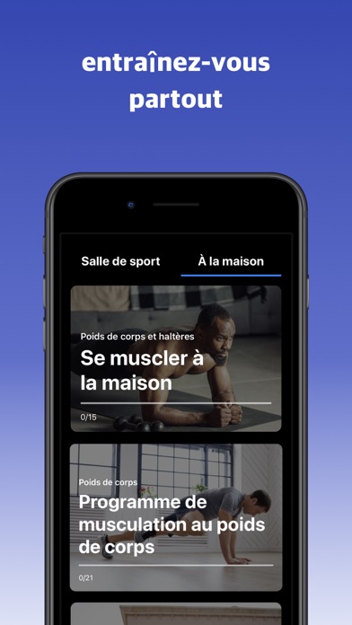 Screenshot #3 pour Entraînement MuscleMen