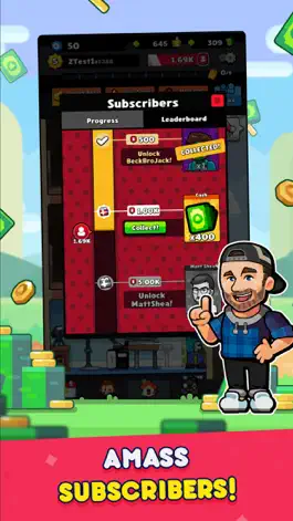 Game screenshot Idle Tuber: Streamer Simulator apk