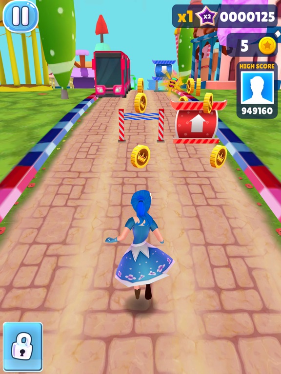 Screenshot #4 pour Princess Run 3D -Subway Runner