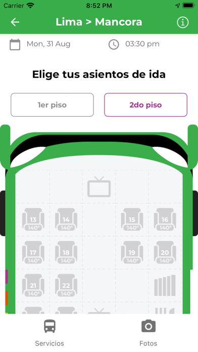 Oltursa Móvil Screenshot