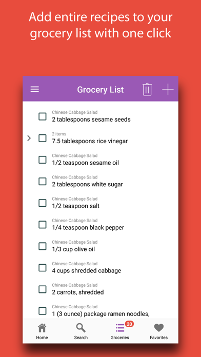 Pasta Recipes & Meals Screenshot