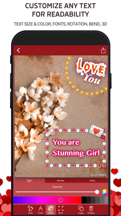 Screenshot #3 pour Love Greeting Cards Maker