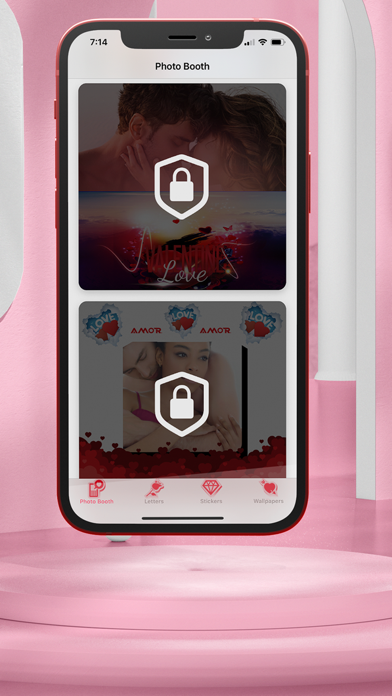 EPIC AMOR - VALENTINE iPhone screenshot 9 - Stickers app