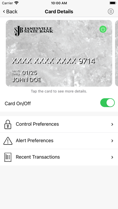 Janesville State Bank Secure Screenshot