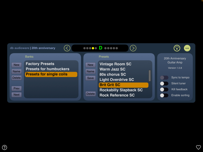 20th Anniversary - Guitar Amp