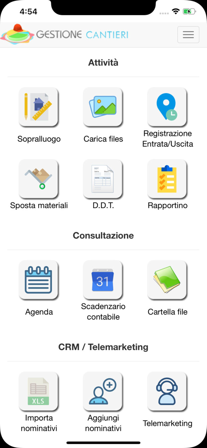 Puntanet Gestione Cantieri screenshot 2