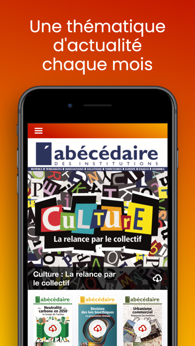 L'Abécédaire des institutions Screenshot
