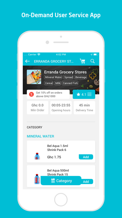 Erranda Groceries Screenshot