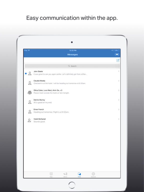 OnSolve Risk Intelligence iPad screenshot 5 - Travel app