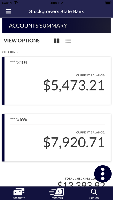 Stockgrowers State Bank Mobile Screenshot