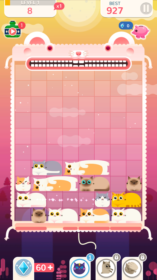 #1. Slidey Cat : Puzzle Game (iOS) Podle: Manh Duc Nguyen