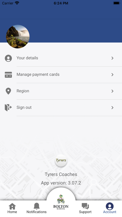 Tyrers Coach Hire Screenshot