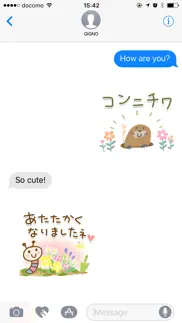 cute adult greeting sticker13 iphone screenshot 1