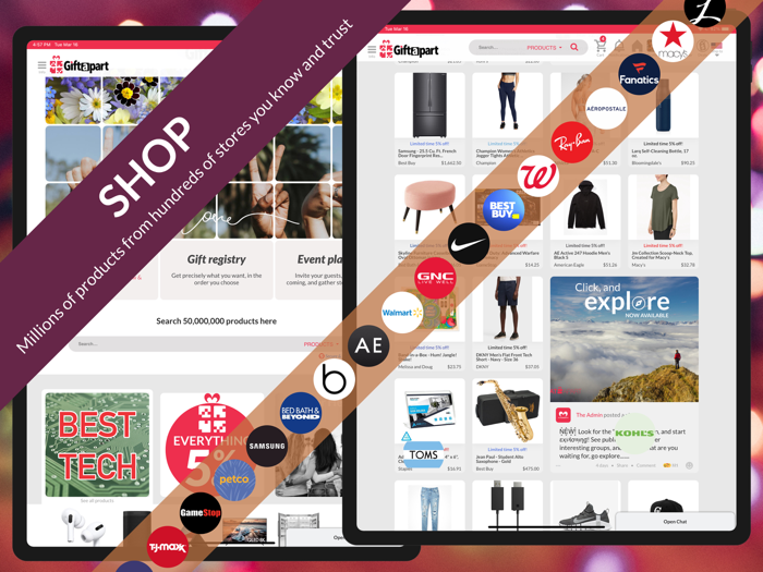 Giftapart Chat Shop Gift Plan