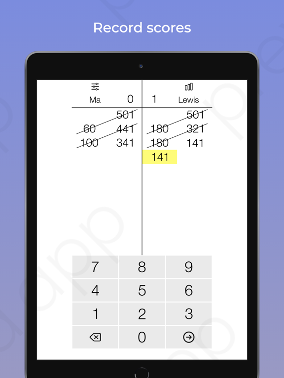 Screenshot #4 pour Pure Darts Scoreboard