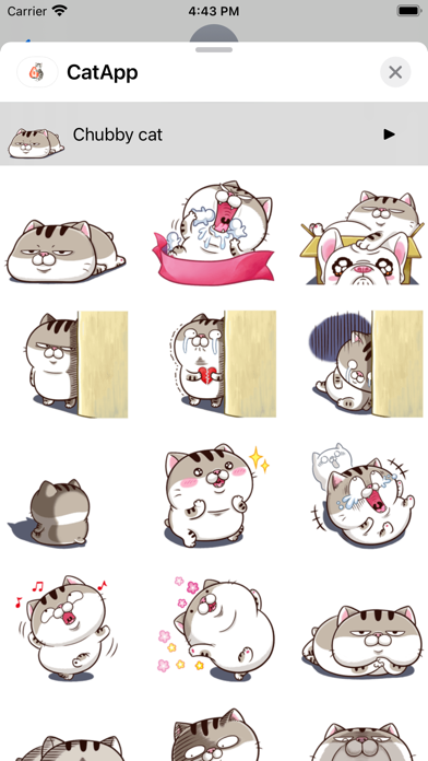 Kitty Stickers! Screenshot
