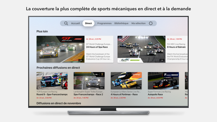 Screenshot #2 pour Motorsport.tv: Racing Videos –