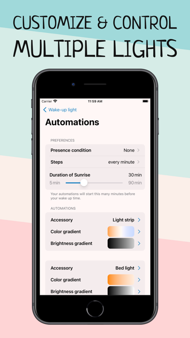 Wake Up Light – Sunrise Alarm screenshot 4