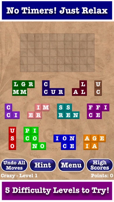 Word Jewels Jigsaw Puzzle screenshot 2