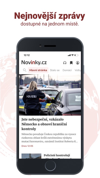 Screenshot #1 pour Novinky.cz