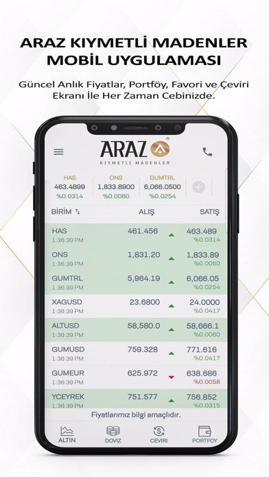 Araz Gold Screenshot